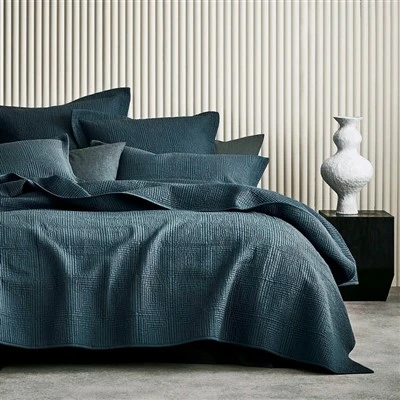 Embroidered Cotton Bedspread