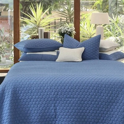 Embroidery Quilt Set Hexagon Pattern