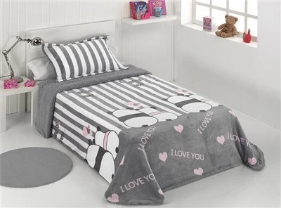 Love Sherpa Comforter Set