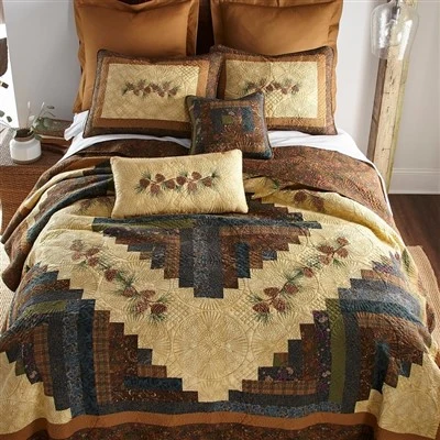 Patchwork Printed Quilt Set