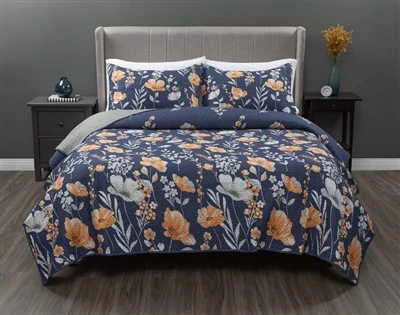 Ultrasonic Printed Quilt Set
